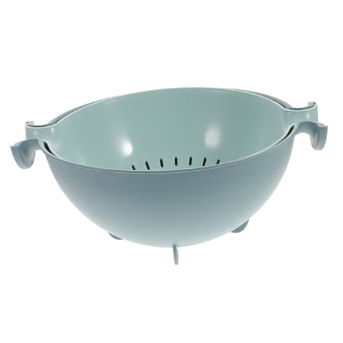 CIYODO 双構造キッチンドレインバスケット 食品洗浄用フィルター付き 野菜果物の水切りに 丈夫で衛生的なデザイン 家用 贈答用に適応