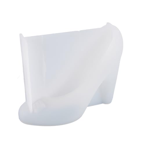 Arrovarp Moule en silicone à talons hauts, moule de moulage en résine en forme de chaussure à...