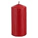 Mega Candles - Unscented 3" x 6" Round Pillar Candle - Red