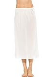 Gemsli Women's Non-Cling Nylon Half Slip HK300 - Large (30' Length) White