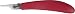 Produktbild Bayha N° 6 Skalpellgriff 150mm Edelstahl Rot