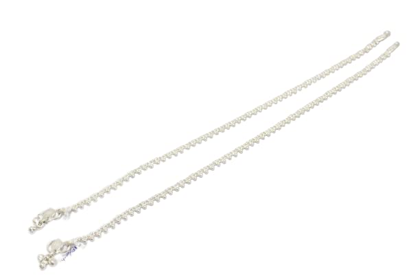 Tobillera de aleación de plata un regalo de joyería artesanal tradicional para mujer modelo D113