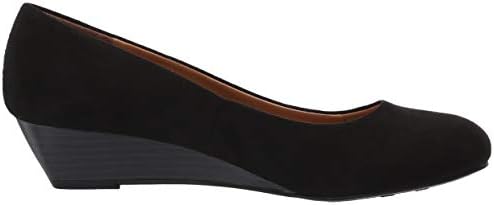 CL by Chinese Laundry Women's Marcie Wedge Pump, Black Super Suede, 8.5 M US | Image 5