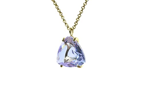 Collier de tanzanite en or Anemone : un bijou artisanal d'exception