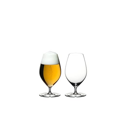 RIEDEL Veritas Beer Copas de Cerveza, Cristal, 435 ml