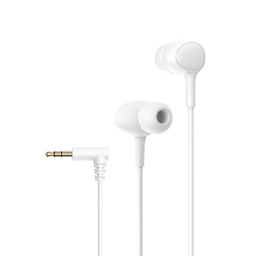 Amavasion VR Gaming Earphones Compatible with Oculus Quest 2 / Meta Quest 2 (3D 360 Degree Sound) Custom-Length Cable - White