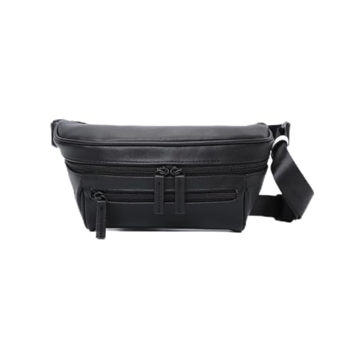 Sacoche streetwear unisex La Sacha Black Edition en format sacoche banane tendance