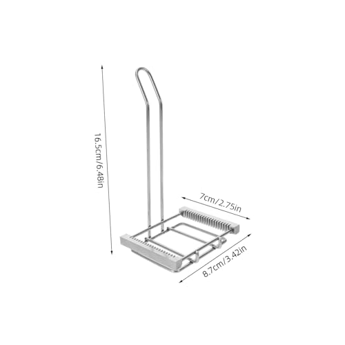 Support de coloration en acier inoxydable pour 20 lames de microscope - 2
