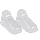 100 Nuevo y de alta calidad Onsinic 10 Pares De Pies del Bebé Exhibidor De Plástico Transparente De Los Zapatos De Bebé De Los Botines del Calcetín Zapatos Árboles Zapato De Bebé Escaparate