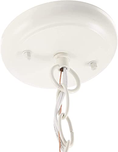 Nuvo 60/894 Three Light Hanging Lantern, White #TOP7