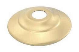 Image of B&P Lamp 2 Inch Diameter Solid Brass Vase Cap, Satin Brass Finish