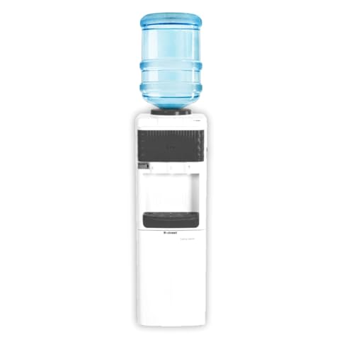 Image of Rockwell Floor Standing Water Dispenser | Hot, Cold & Normal Water | Child Lock | Tropicalised Cooling | Office & Home Use (Black)