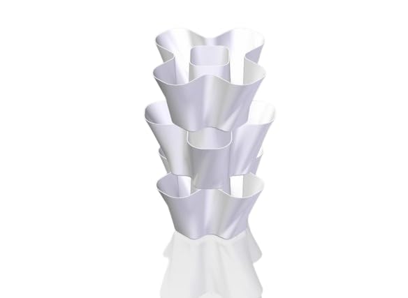 Printerverse - Stackable Planter Tree Planter - Vertical Gardening Solution with Unique Design for Indoor and Outdoor Use