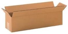 Long Corrugated Boxes, 20 x 8 x 6 - 25 EACH PER BUNDLE [PRICE is per BUNDLE]