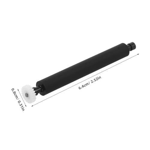 Image of MAGICLULU Thermal Printer Roller Replacement for Precise Paper Feeding 64mm 21-Tooth Rubber Platen for Pos Terminals Compatible with Newland Me31 Handheld Payment Devices