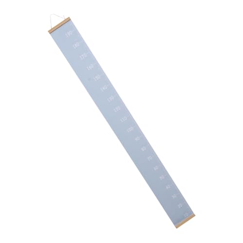 JOINPAYA 1 Pc Regla De Altura Para Decoración De La Gráfico De Pared De Altura De Los Gráfico De Pared De Altura Para Pequeños Pegatina Muro Madera De Pino Blue
