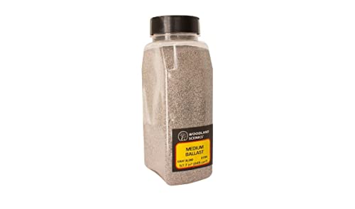 Woodland Scenics Medium Ballast Shaker, Gray Blend/50 cu. in