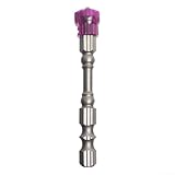 Magnetische PH2 Kreuz-Schraubendreher-Bits für Elektronikindustrie, 65 mm, Violett