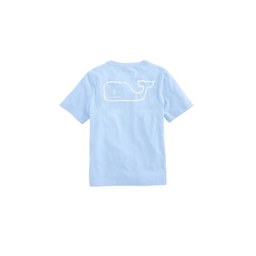 Image of vineyard vines Girls' Vintage Whale Short-Sleeve Pocket Tee