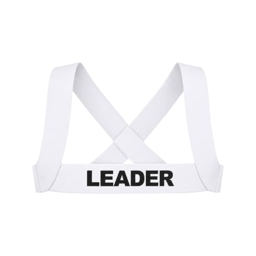 Arnés blanco LEADER Essentials para evitar tirones en el cuello