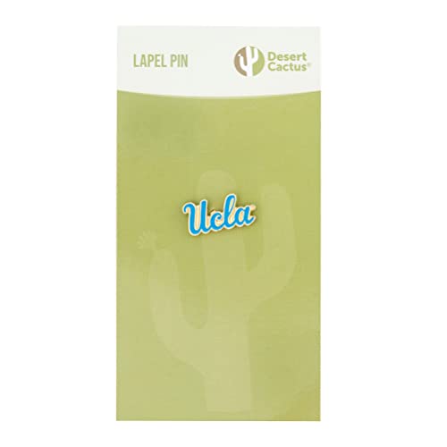 Image of Desert Cactus University of California Los Angeles Lapel Pin UCLA Bruins Made of Metal for Formal Wear, Bag and Hat Jewelry, and Tie Tack (Pin 1)