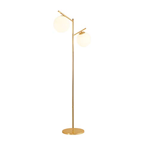 LDD-XL Lampadaire Bronze Lampadaire d'étude Minimaliste américain Protection des Yeux Lecture Salon Lampe de Table Verticale Lampadaire Chambre