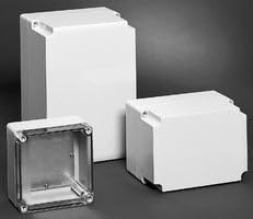 HOFFMAN ENCLOSURES Q18138PCE Enclosure Junction Box Polycarbonate Gry