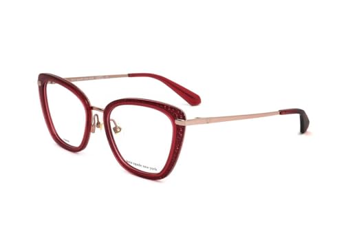 Lunettes de vue Kate Spade MADEIRA/G femme : monture optique rouge taille 51/18/140