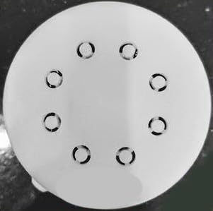 Pasta Soup Noodles Shape Disc Fit For Philips Automatic Pasta & Noodle Maker, Disc Compatible With Philips Pasta Maker Attachment Kitchen Appliance Maker Accessory (Ditalini Pasta 6mm)