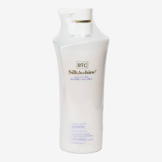 BTC Silk & Shine Keratin Shampoo 500ml