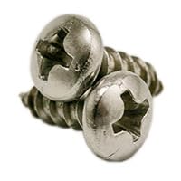 #8-15x1/2 Self-Tapping Screws, Phillips Pan Head, Type A Stainless Steel 316, 100 Pack