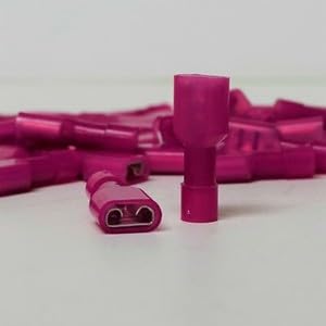#US Spare Part for T1007C Fully Insulated Female Slip On Electrical Terminal 22-18 Wire