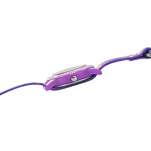 Disney Minnie Mouse Kids' Bezel Stainless Steel Time Teacher Analog Nylon Strap Watch4