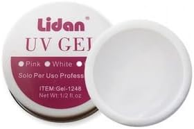 UV Gell White Hard Gell For long and strong nails, For extension and overlay on natural nails. UV/LED Lamp cure