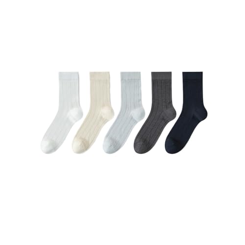 Unisex Crew Socks for Summer Breathable Mulberry Silk Mesh Series 31