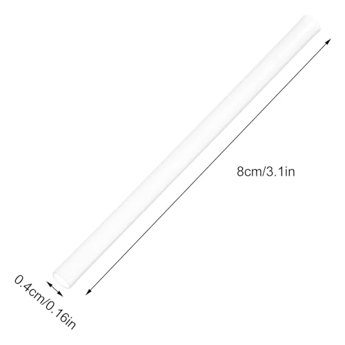 Homoyoyo 1600 pitillos para inflar globos 8 cm miniatura 2