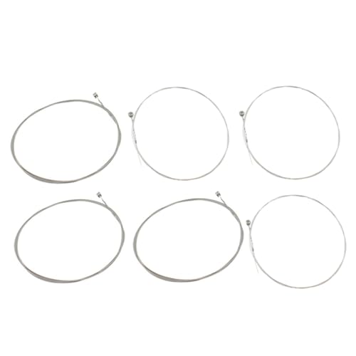 QUMIIRITY Electric Guitar Strings Set Stainless Steel Enhance Sound Easy to Install