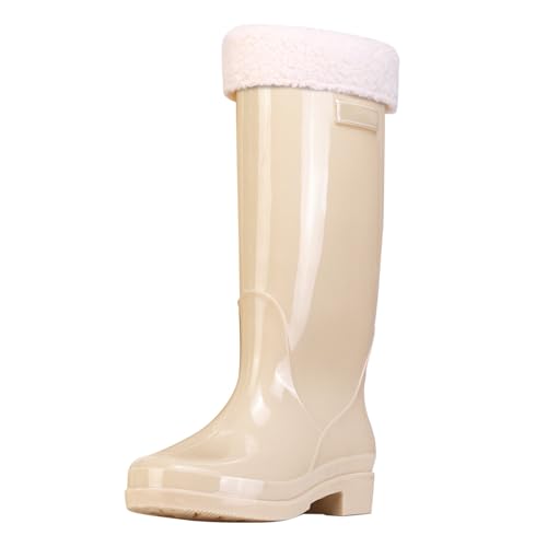 Laquieio Botas De Lluvia Para Mujer Barato Impermeables Cortavientos Zapatos para Jardín Nuevos estilos para mujer Botas Altas Botas de Agua Mujer Altas Oferta