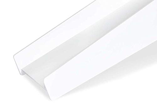 Pinolino Indoor-Rutsche Lotta aus Holz, Belastbarkeit 60 kg, mit 2 Augenaufklebern, für Kinder ab 3 Jahren, weiss