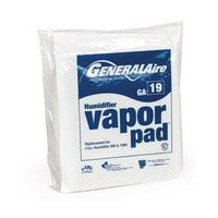 Almohadilla de vapor GA-19 General Aire para eliminar el aire seco y los problemas de cal en el hogar