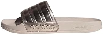 adidas Sandalias Adilette unisex para adultos, de puesta rápida, 9 mujer/8 hombre
