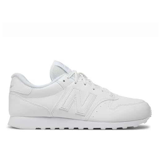 New Balance 500, Sneaker Hombre, White, 42 EU
