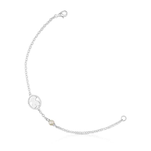 Bracelet Camee en Argent avec Perle