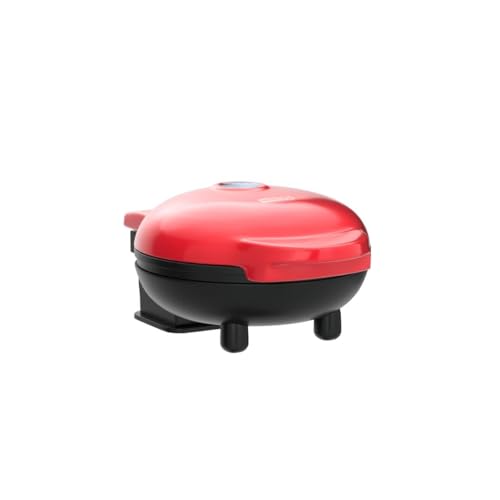 Image of Dash Mini Maker Set - Customized Treat Maker - Supports Multi-Function Cooking - Easy Cleanup and User-Friendly Design - Red - Waffle & Griddle Irons