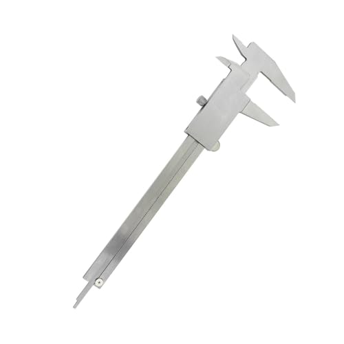0-150mm/0-6インチ 木工定規 測定ツール バーニアキャリパー 直径厚さ測定用