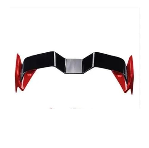Spoiler arrière Civic 2016-2018 Yofer style en plastique ABS noir et rouge