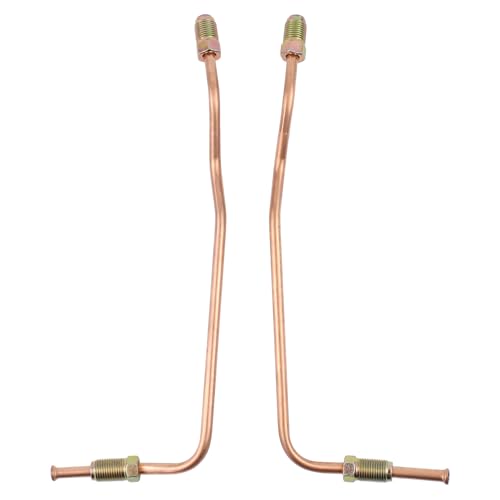 HouYeen Rear Axle Left and Right Copper Brake Pipes Hose for Freelander 1 1998-2006 with ABS