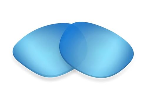 Sunglass Fix Replacement Sunglass Lenses Compatible for Burberry B 4160 58mm (Non-Polarized SFx Edge Light-Blue Mirror Black Pair)