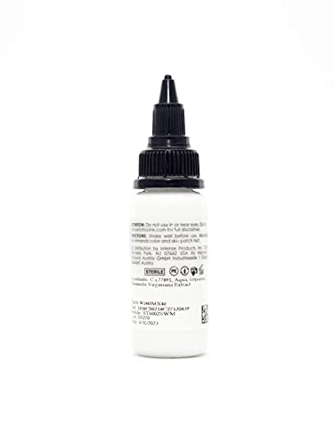 Intenze Snow White Mixing Tattoo Ink 1Oz #TOP1