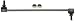 ACDelco 46G0281A Advantage Front Suspension Stabilizer Bar Link Kit with Link and Nuts